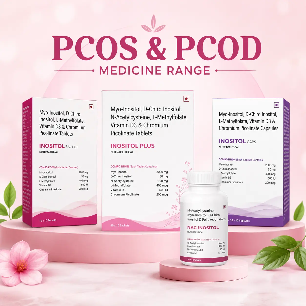 PCOS & PCOD Medicines List