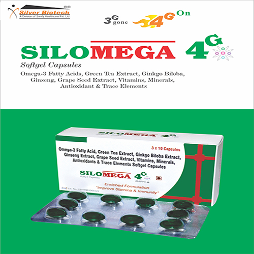 SILOMEGA-4G Softgel Capsules