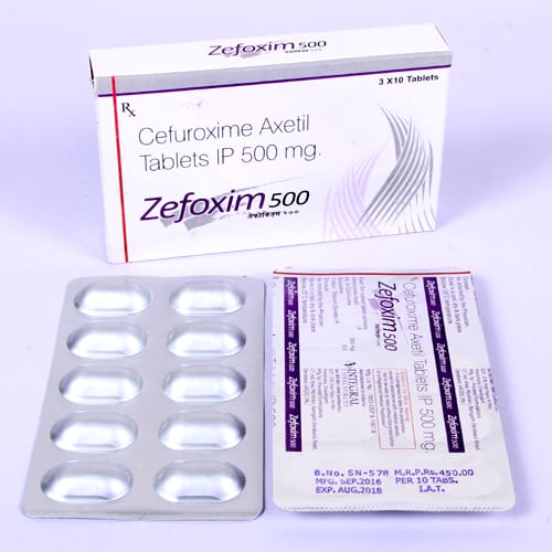 ZEFOXIM- 500 Tablets