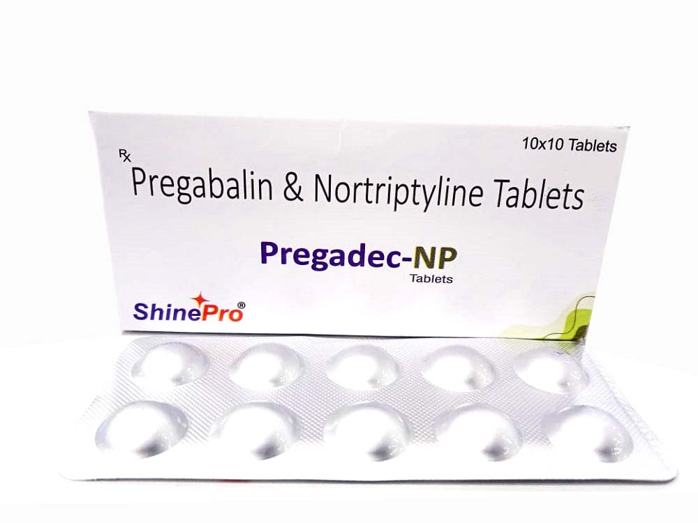 Pregabalin 75 mg  Nortriptyline 10mg
