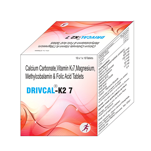 Calcium Citrate Malate,Vitamin K27,Vitamin D3, Methylcobalamin and Minerals Tablets