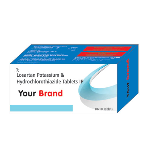 Losartan Potassium + Hydrochlorothiazide Tablets IP