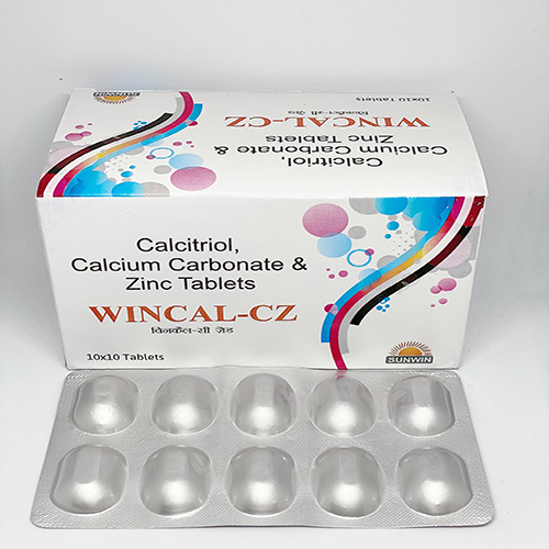 WINCAL-CZ Tablets SUNWIN HEALTHCARE PVT LTD