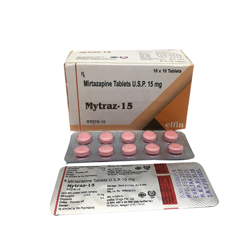 Mirtazapine U.S.P 15mg Tablets