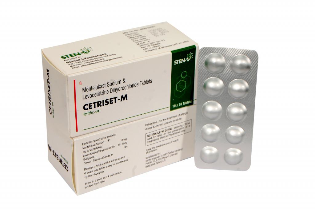 CETRISET-M Tablets