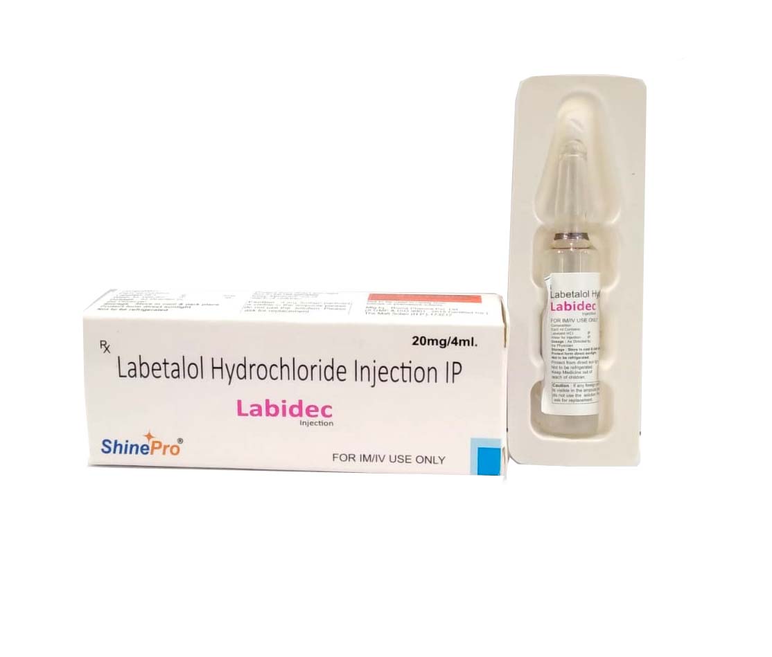 Labetalol Hydrochloride 20 mg Injection