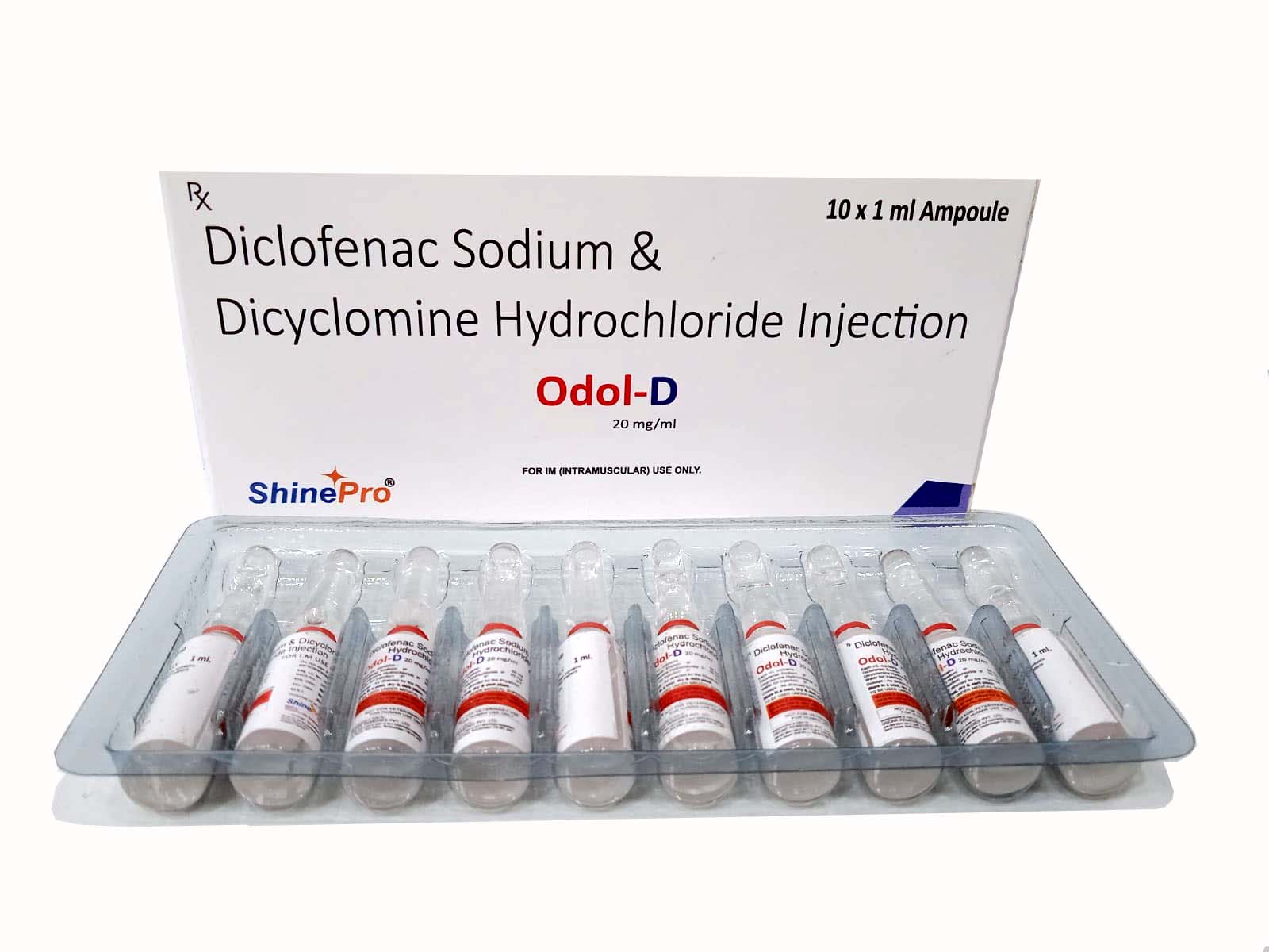 Diclofenac and Dicyclomine Hydrochloride Injection