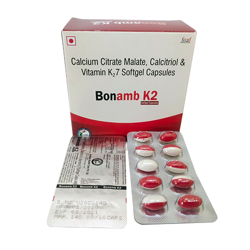 Calcium Citrate 1000mg+ Vitamin D3 200IU+Zinc 4mg+Magnesium 100mg Softgel Capsules