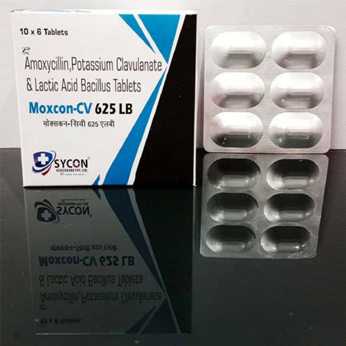 MOXCON-CV 625  LB Tablets 