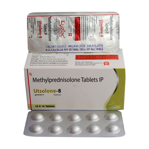 UTSOLONE-8mg Tablets