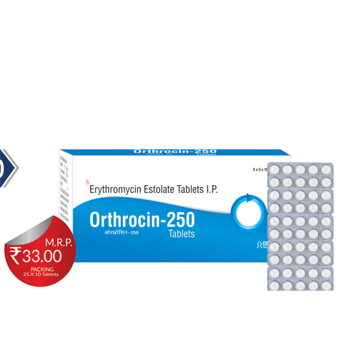 Orthrocin-250 Tablets