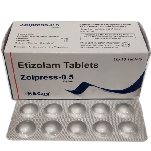 ZOLPRESS-0.5 Tablets
