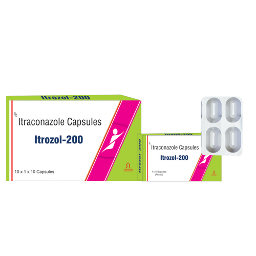 Itrozole 200 Capsules (10x1x4)