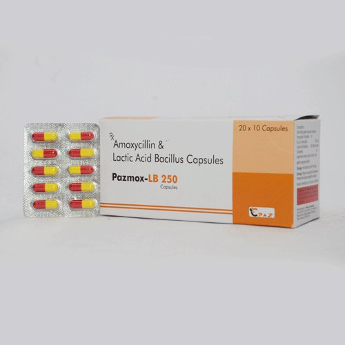 Pazmox-LB 250 Capsules