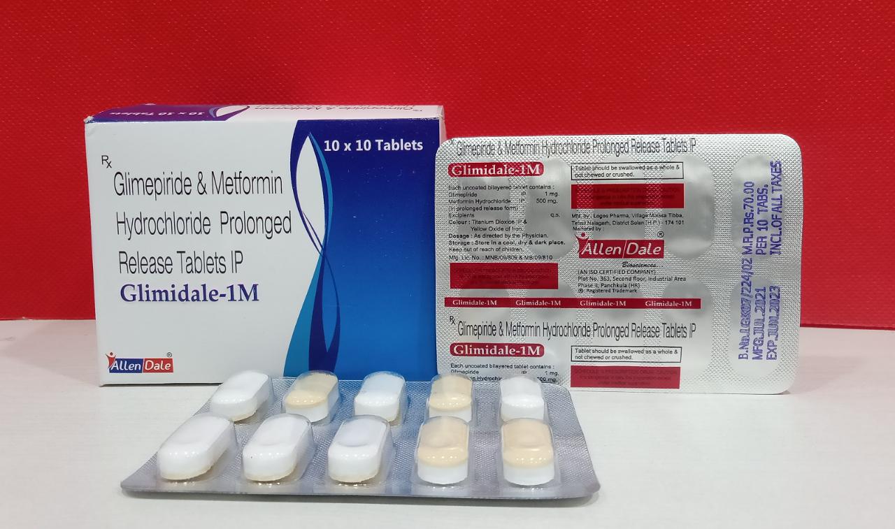 GLIMIDALE-1M TABLETS