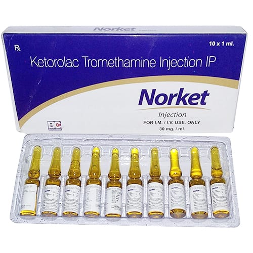 Ketorolac tromethamine 30mg/ml Injection