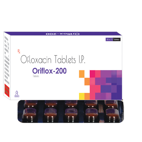 Oriflox-200 (Oval Brown) Tablets