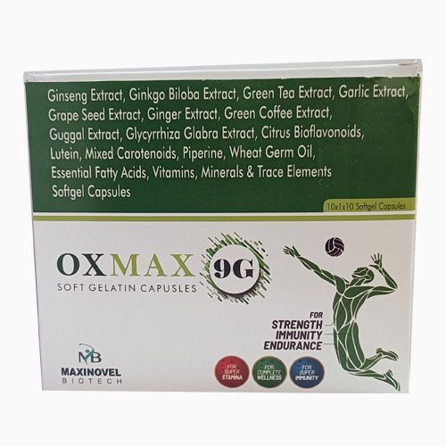 OXMAX- 9G Softgel Capsules